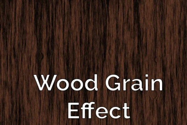 Photoshop tutorial thumbnail featuring the text "Wood Texture FX" engraved into a rustic, weathered wood background with realistic shadows.